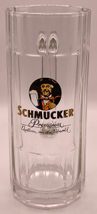 Schmucker Premium 30cl tankard beer glass glass