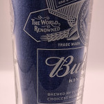 Budweiser 2022 pint glass (Premiere League) Irish version glass
