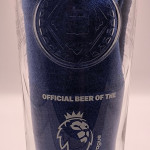 Budweiser 2022 pint glass (Premiere League) Irish version glass