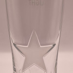 Heineken Light 2016 pint glass glass