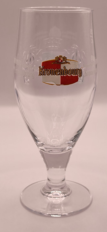 Kronenbourg 25cl pint glass glass