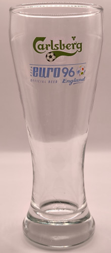Carlsberg UEFA Euro 1996 pint glass