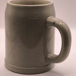 Franziskaner 40cl ceramic mug glass