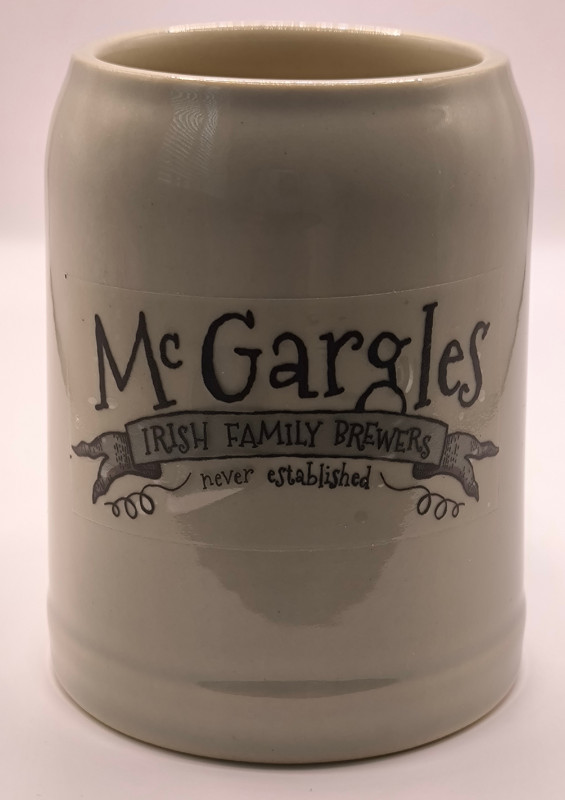 McGargles 30cl ceramic mug glass