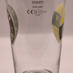 Irishtown Dublin Blonde 2017 pint glass glass