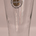 Warsteiner 2002 pint glass glass