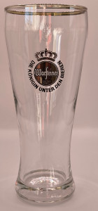Warsteiner 2002 pint glass glass