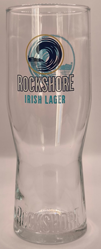 Rockshore 2024 50cl beer glass glass