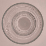 Guinness 50cl with signature on back beer glass glass
