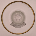 Tuborg 1970s tall half pint glass glass