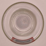 Carling Black Label 1970s beer glass glass