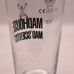 Mad Scientist 40cl conical beer glass glass