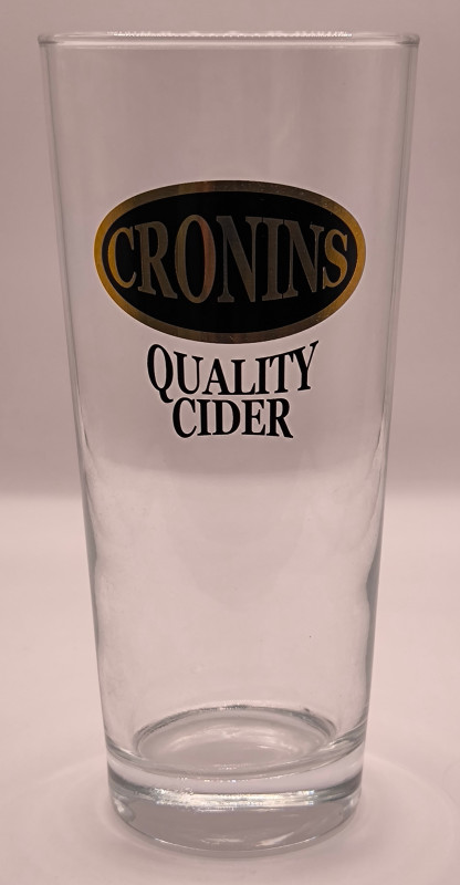 Cronin's Quality Cider 50cl glass glass