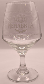 Menabrea 2023 chalice pint glass glass