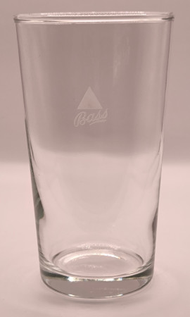 Bass conical pint glass