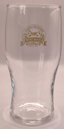Oileán Éadaigh West Mayo 2018 pint glass