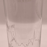 York Brewery 2017 ping glass glass