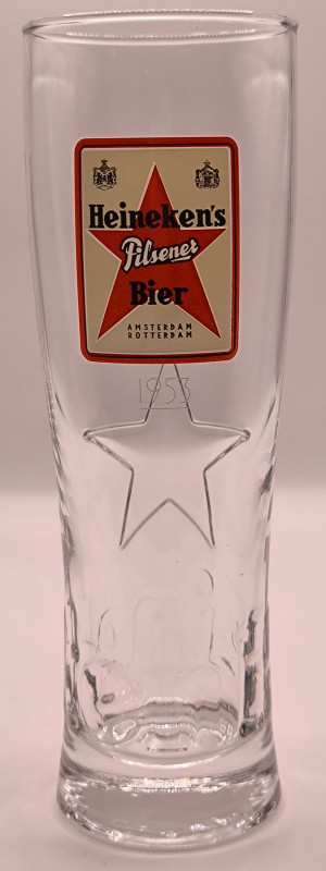 Heineken 25cl 2018 beer glass glass