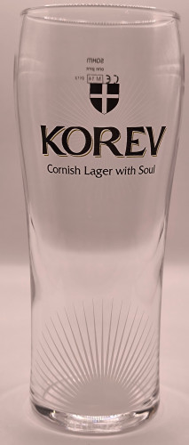 Korev 2014 pint glass
