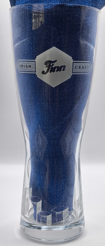 Finn Irish Craft lager 2014 pint glass