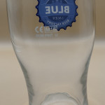 Dublin Blue Lager glass