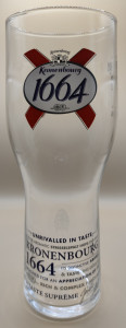 Kronenbourg 1664 "A Taste Supreme" glass